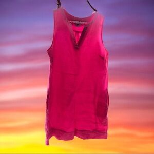 Tommy Bahama Pink Linen Dress